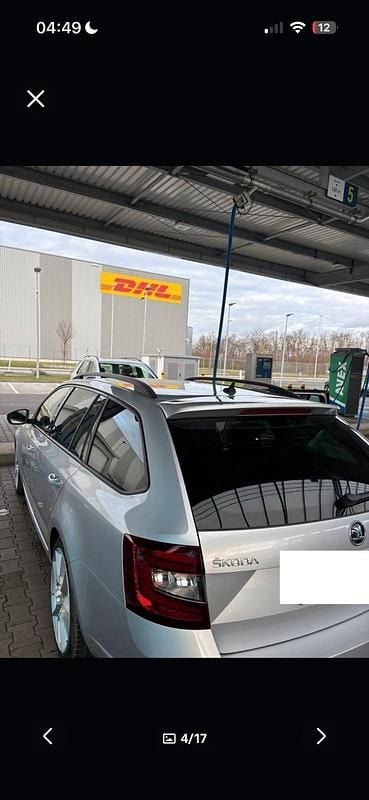 Gebraucht Skoda Octavia RS 184 PS (135 kW) 2018 Silber Kombi