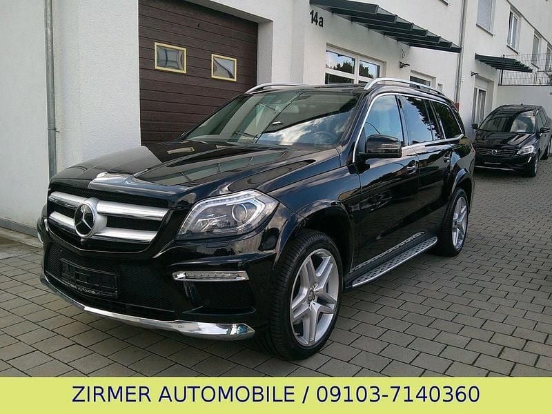 Schwarz Gebraucht 2015 Mercedes GL350 AMG line SUV | 23.990 € (Guter Preis) - Bild 1/4