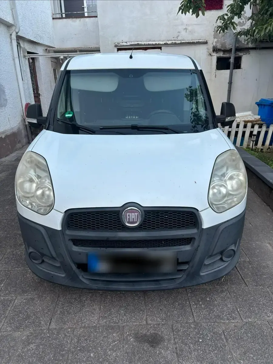 Gebraucht Fiat Doblò 90 PS (66 kW) 2012 Weiß Van / Kleinbus