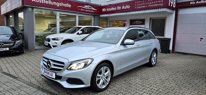 Silber Gebraucht 2016 Mercedes C220 Kombi | 10.800 € (Guter Preis) - Bild 1/4