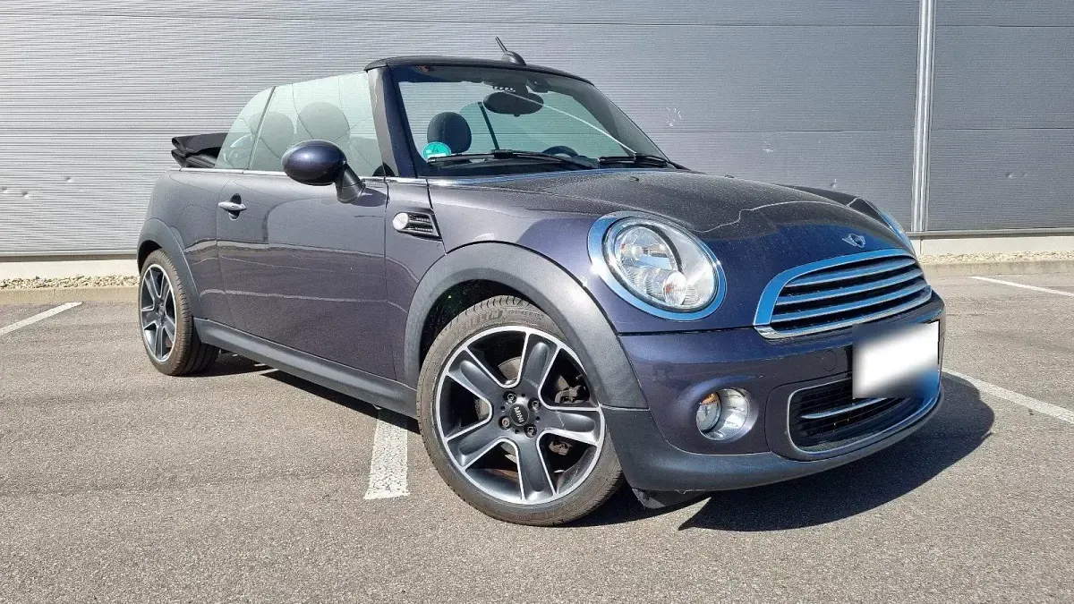 Occasion Mini Cooper Cabriolet 122 PK (89 kW) 2012 Paars Cabriolet
