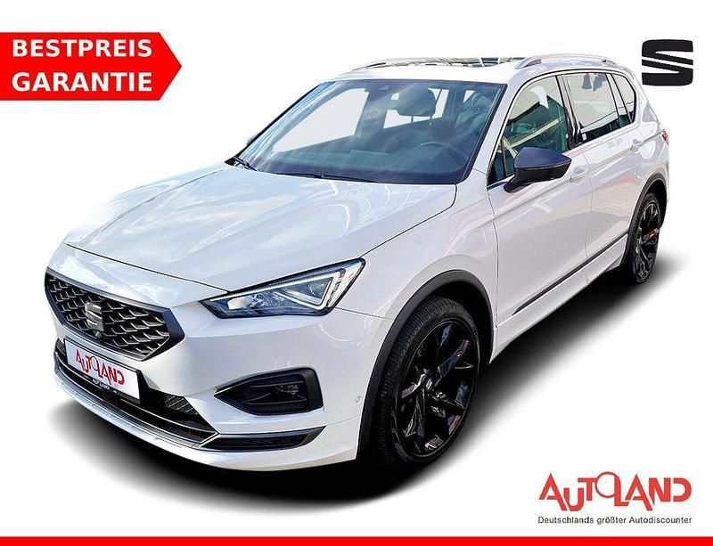 Weiss Gebraucht 2021 Seat Tarraco FR SUV | 36.950 € (Etwas zu teuer) - Bild 1/4
