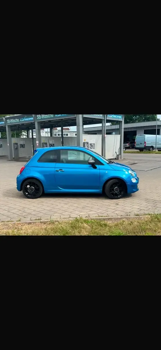 Gebraucht Fiat 500S S 86 PS (63 kW) 2017 Blau Kleinwagen