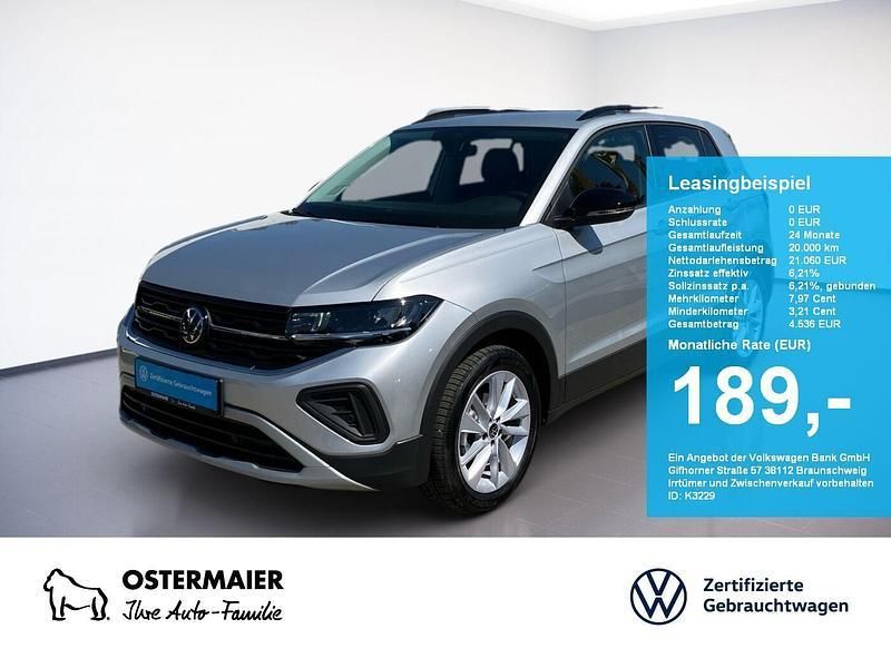 Silber Gebraucht 2024 VW T-Cross Goal SUV | 21.060 € (Fairer Preis) - Bild 1/4