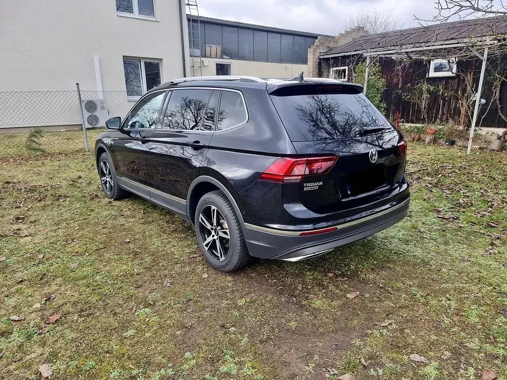 Gebraucht VW Tiguan Allspace Highline 220 PS (161 kW) 2019 Schwarz SUV