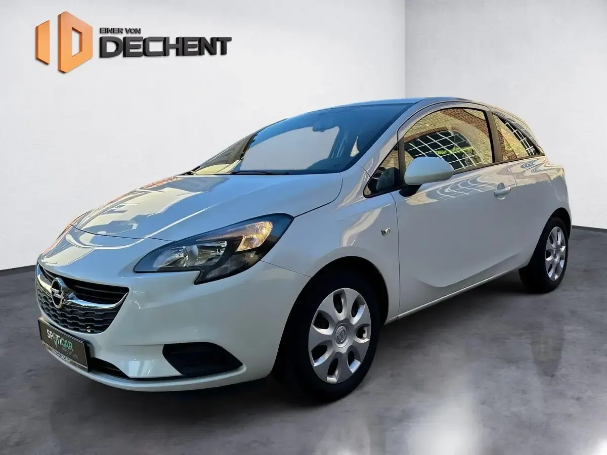 Gebraucht Opel Corsa Edition 90 PS (66 kW) 2017 Weiß Kleinwagen