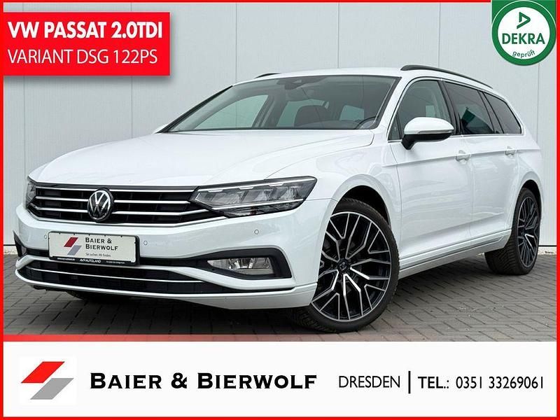 Gebraucht VW Passat Business 122 PS (89 kW) 2021 Weiß Kombi