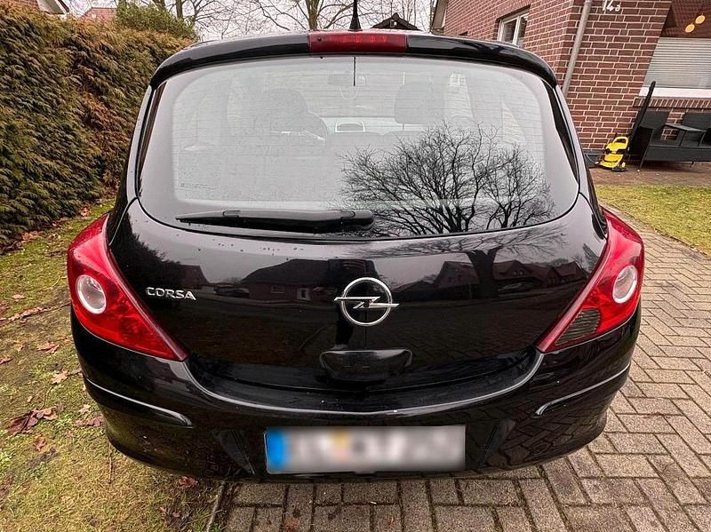 Gebraucht Opel Corsa 80 PS (58 kW) 2009 Schwarz Kleinwagen