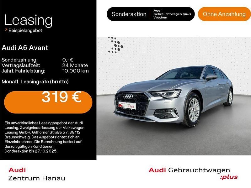 Florettsilber metallic Gebraucht 2025 Audi A6 Advanced Kombi | 47.169 € (Superpreis) - Bild 1/4