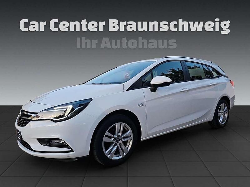 Gebraucht Opel Astra Edition 110 PS (80 kW) 2018 Weiß Kombi