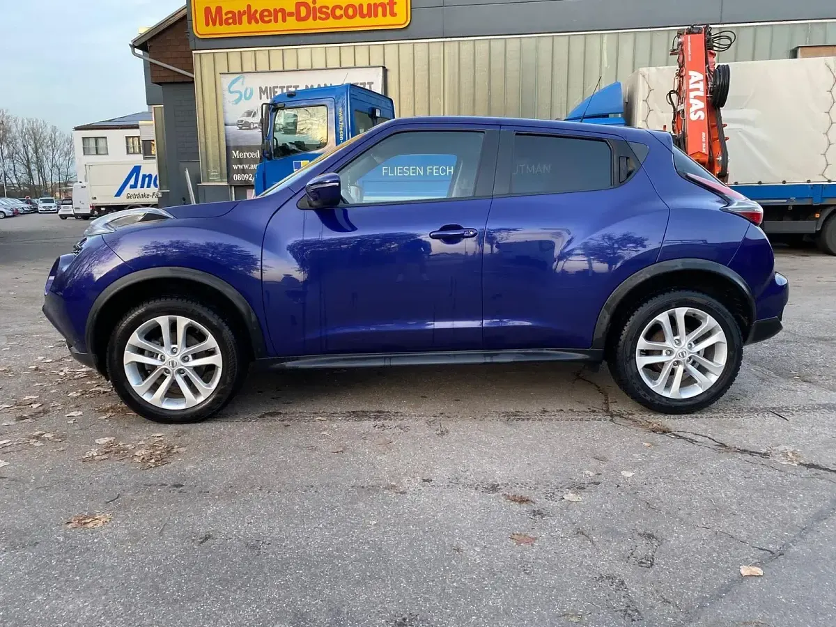Gebraucht Nissan Juke 105 PS (77 kW) 2017 Blau SUV