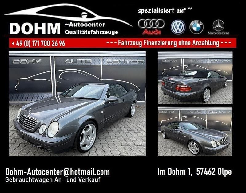 Grau Gebraucht 1998 Mercedes CLK320 Elegance Cabrio | 1.999 € (Superpreis) - Bild 1/4