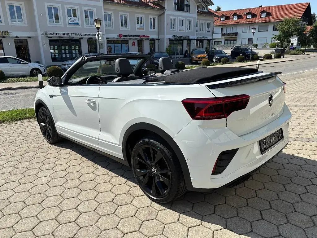 Gebraucht VW T-Roc Cabriolet IQ Drive 150 PS (110 kW) 2022 Weiß Cabrio