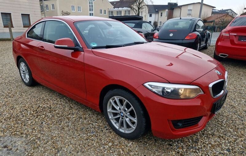 Gebraucht BMW 218 143 PS (105 kW) 2014 Rot Coupé