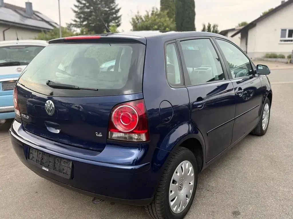 Gebraucht VW Polo Comfortline 80 PS (58 kW) 2007 Blau Kleinwagen