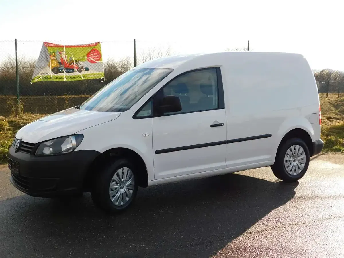 Gebraucht VW Caddy 75 PS (55 kW) 2015 Candyweiss Van / Kleinbus