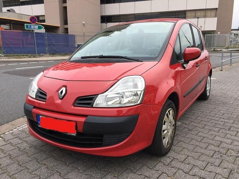 Gebraucht Renault Modus Dynamique 101 PS (74 kW) 2008 Rot Van / Kleinbus
