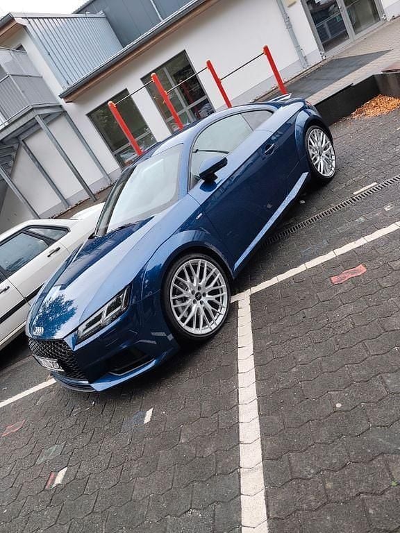 Blau Gebraucht 2015 Audi TT Ambiente Coupé | 16.200 € (Guter Preis) - Bild 1/4