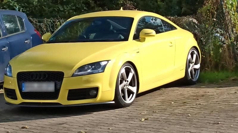 Gelb Gebraucht 2008 Audi TT S-Line Coupé | 12.345 € - Bild 1/4