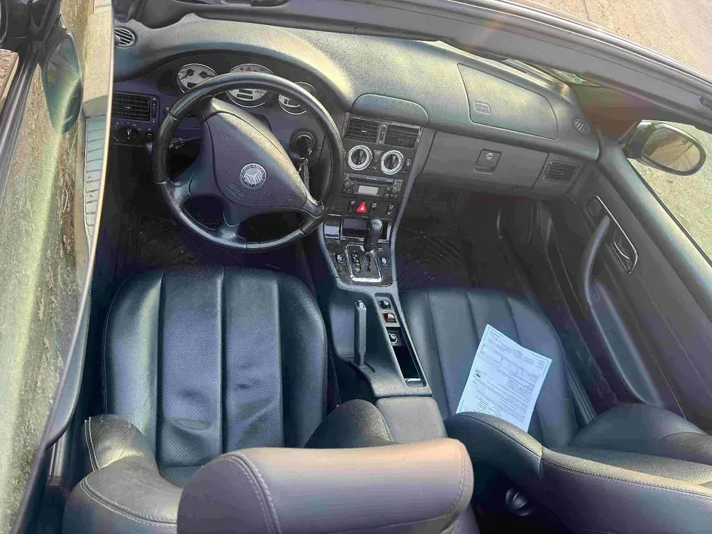 Gebraucht Mercedes SLK200 163 PS (119 kW) 2000 Schwarz Cabrio