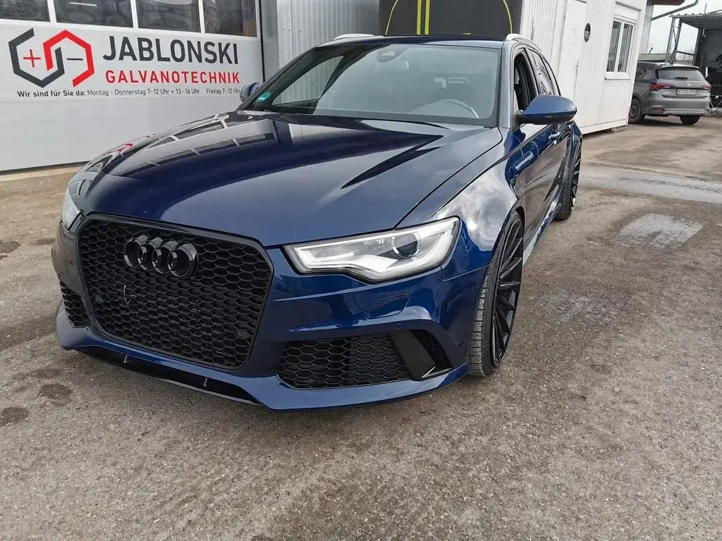 Usata Audi RS6 Performance 560 CV (411 kW) 2014 Blu Station wagon