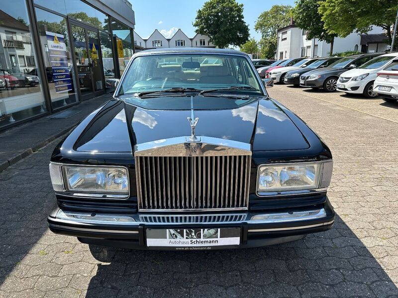 Schwarzmetallic Gebraucht 1992 Rolls Royce Silver Spirit Limousine | 74.900 € - Bild 1/4