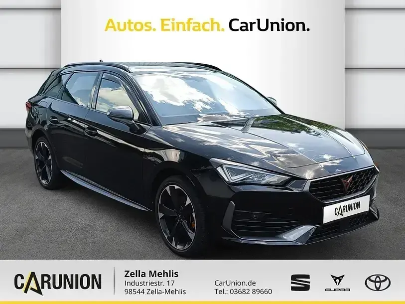 Gebraucht Cupra Leon 204 PS (150 kW) 2022 Midnight schwarz Kombi