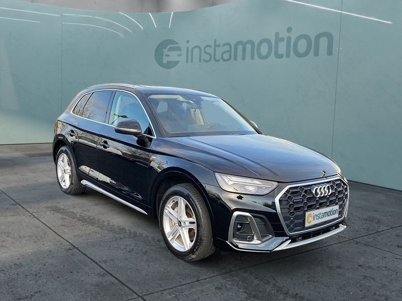 Schwarz Gebraucht 2022 Audi Q5 S-Line SUV | 53.133 € - Bild 1/4