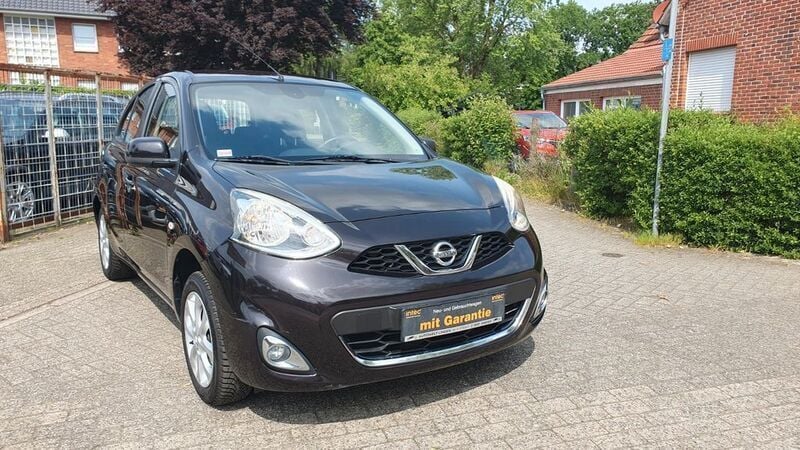 Gebraucht Nissan Micra Acenta 80 PS (58 kW) 2014 Schwarz Kleinwagen