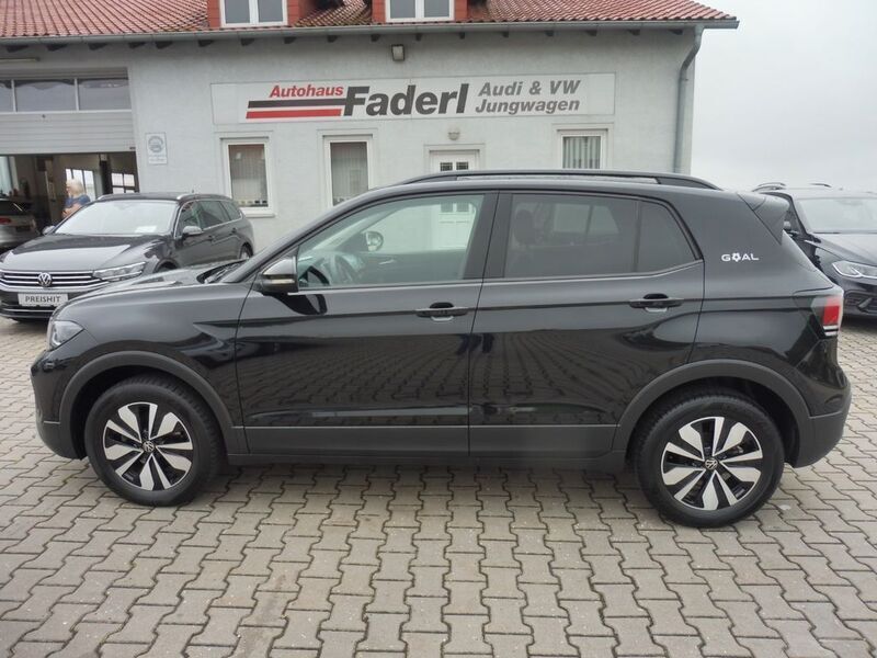 Schwarz Gebraucht 2024 VW T-Cross Goal SUV | 25.980 € (Fairer Preis) - Bild 1/4