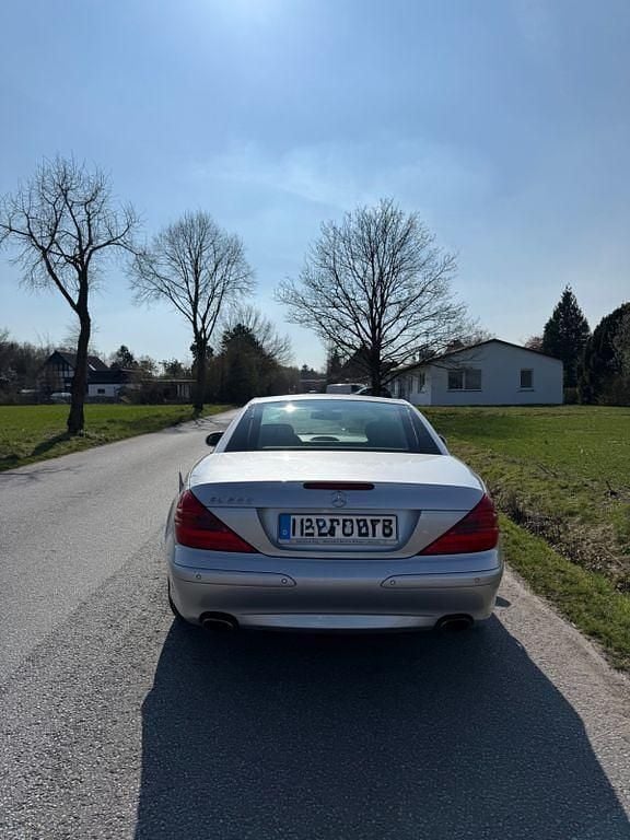 Gebraucht Mercedes SL500 306 PS (225 kW) 2002 Silber Cabrio