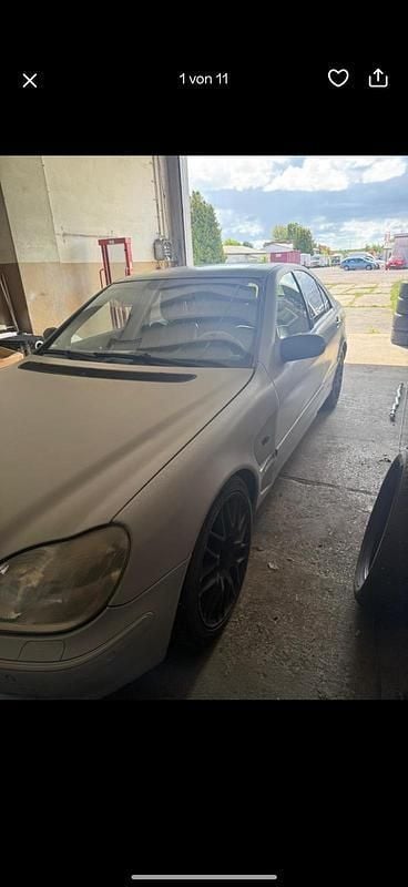 Grau Gebraucht 1999 Mercedes S500 Limousine | 3.000 € (Fairer Preis) - Bild 1/4