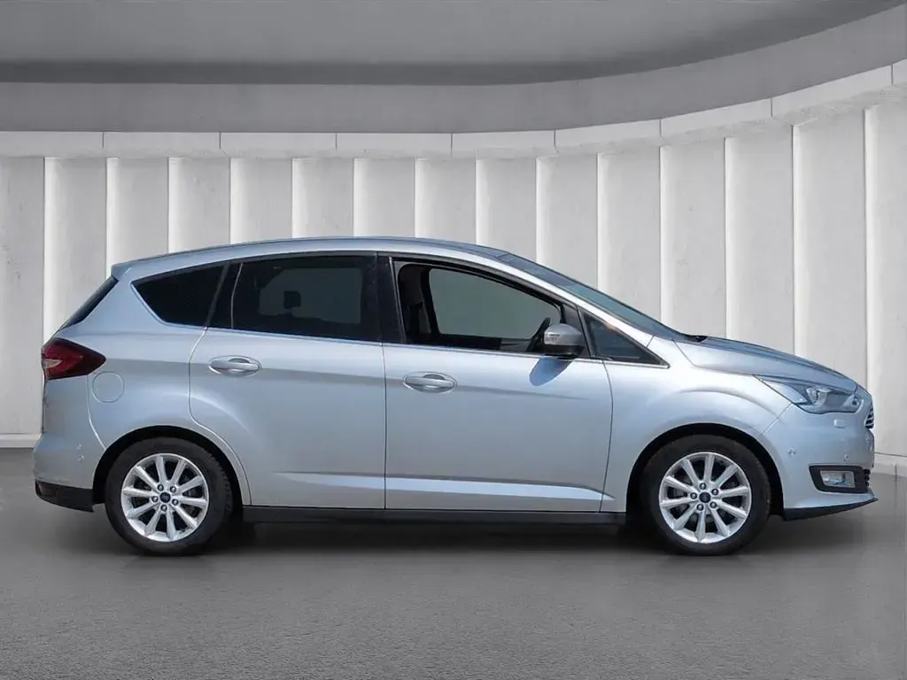 Gebraucht Ford C-MAX Titanium 170 PS (125 kW) 2015 Silber Van / Kleinbus