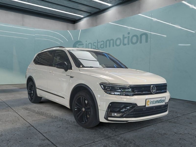 Weiß Gebraucht 2021 VW Tiguan Allspace Highline SUV | 39.448 € (Fairer Preis) - Bild 1/3