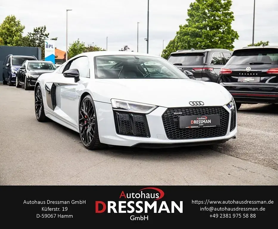 Gebraucht Audi R8 Coupé Advanced Plus 540 PS (397 kW) 2017 Suzukagrau metallic Coupé