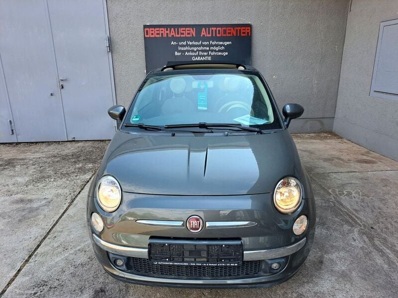 Grau Gebraucht 2012 Fiat 500 Lounge Cabrio | 5.850 € (Fairer Preis) - Bild 1/4