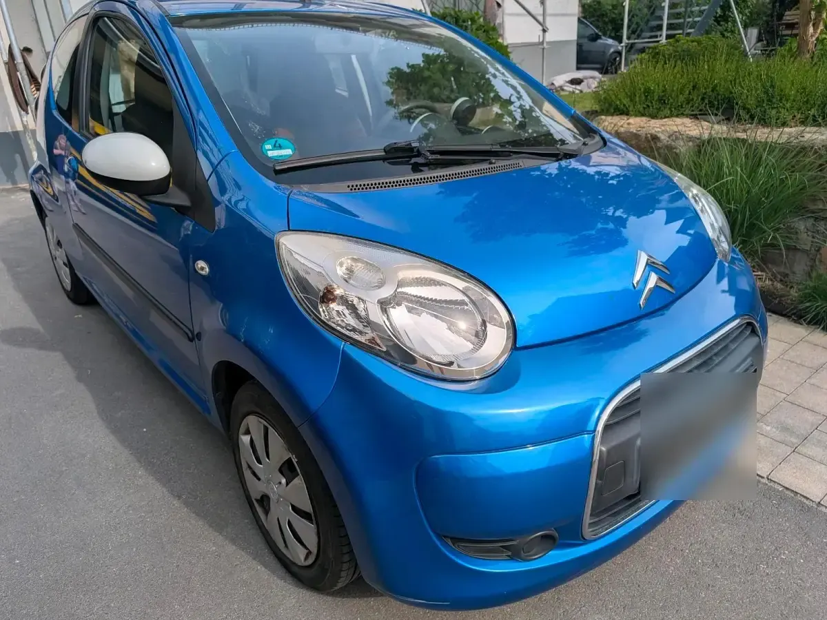 Gebraucht Citroën C1 68 PS (50 kW) 2010 Blau Kleinwagen
