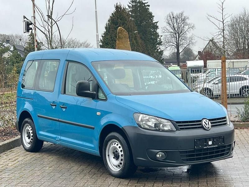 Gebraucht VW Caddy Comfortline 109 PS (80 kW) 2011 Blau Van / Kleinbus