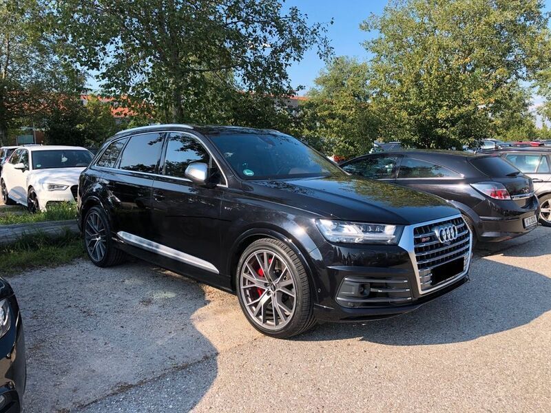 Schwarz Gebraucht 2017 Audi SQ7 Ambiente SUV | 45.300 € (Guter Preis) - Bild 1/4