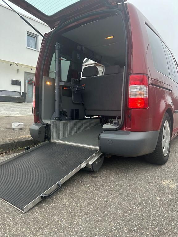 Gebraucht VW Caddy Life 105 PS (77 kW) 2009 Rot Van / Kleinbus