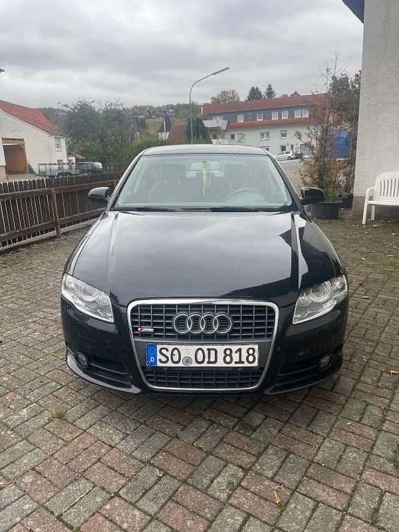 Schwarz Gebraucht 2007 Audi A4 S-Line Limousine | 1.900 € (Superpreis) - Bild 1/4