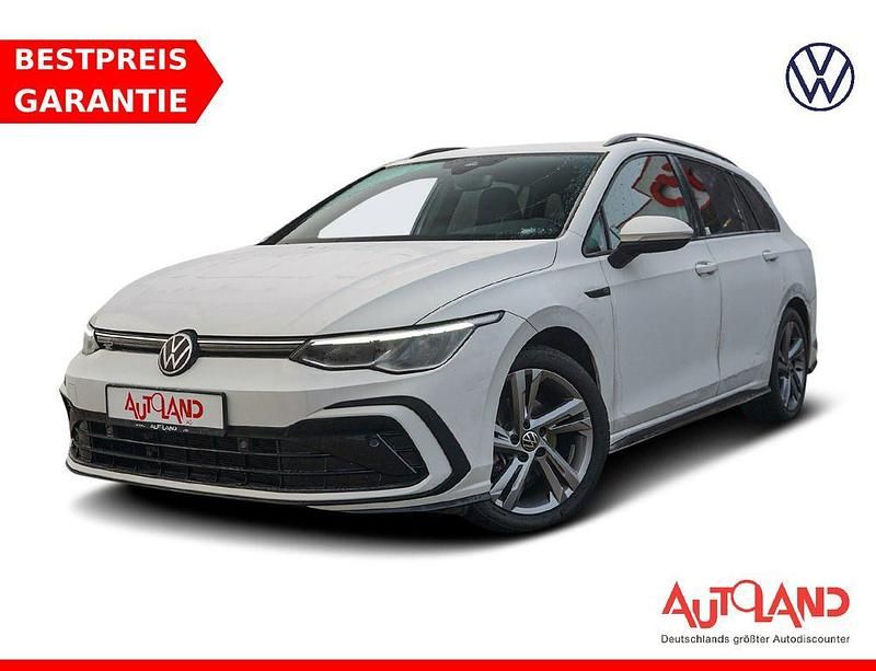 Weiß Gebraucht 2021 VW Golf VIII R-line Kombi | 23.490 € (Fairer Preis) - Bild 1/4