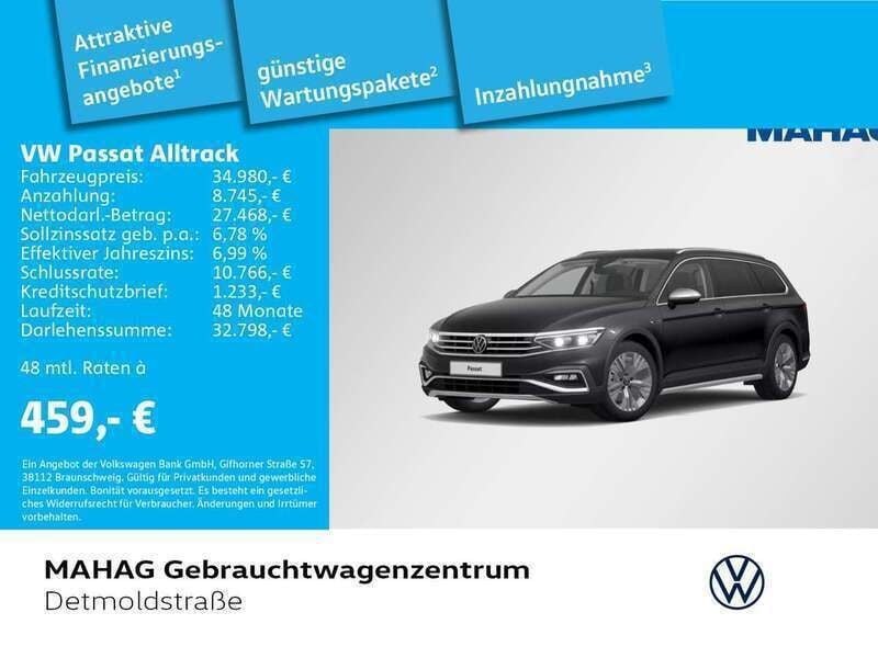 Grau Gebraucht 2023 VW Passat Alltrack IQ Drive Kombi | 34.980 € (Fairer Preis) - Bild 1/2