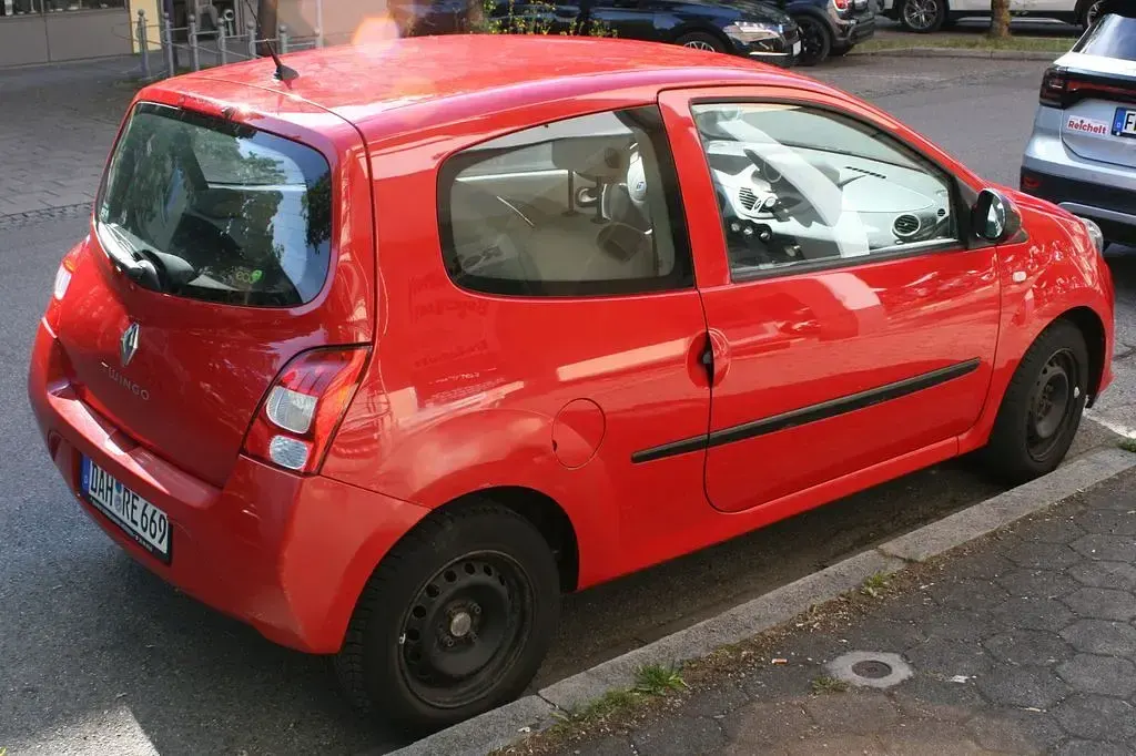 Gebraucht Renault Twingo Authentique 58 PS (42 kW) 2009 Rot Kleinwagen