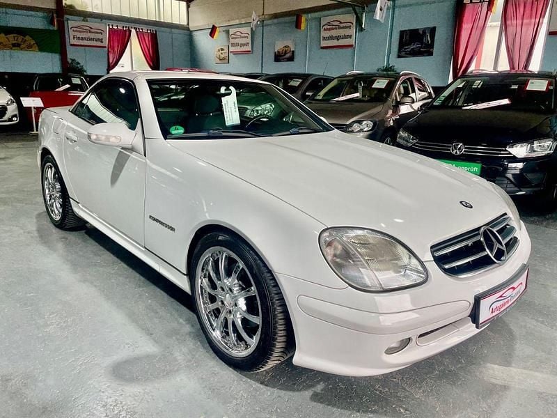 Gebraucht Mercedes SLK200 Edition 163 PS (119 kW) 2000 Weiß Cabrio
