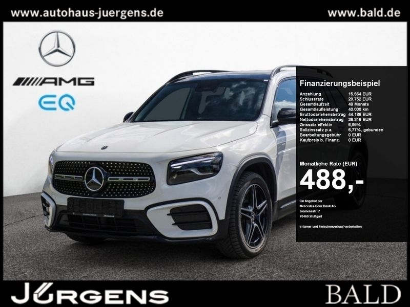 Unilack polarweiß Gebraucht 2024 Mercedes GLB220 AMG SUV | 49.880 € (Fairer Preis) - Bild 1/4