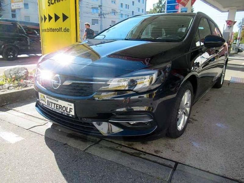 Gebraucht Opel Astra Edition 122 PS (89 kW) 2021 Schwarz Kombi