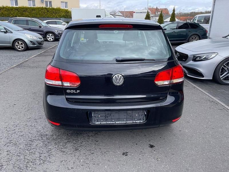 Gebraucht VW Golf VI Trendline 80 PS (58 kW) 2010 Schwarz Kleinwagen