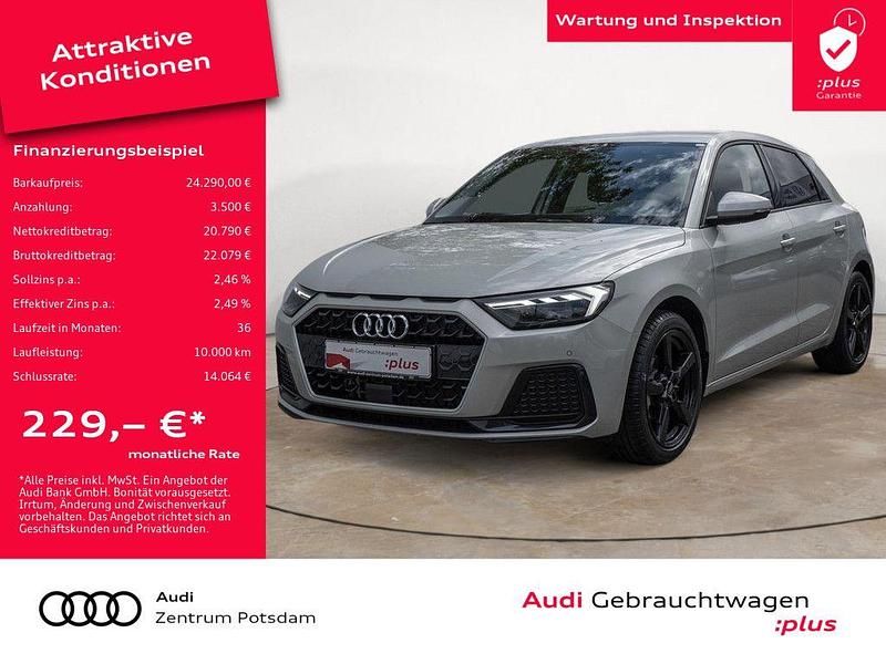 Tausilber metallic Neu 2024 Audi A1 Sportback Advanced Plus Kleinwagen | 24.290 € (Etwas zu teuer) - Bild 1/4