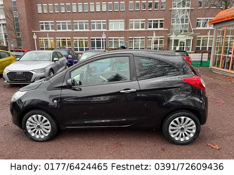 Gebraucht Ford Ka 69 PS (50 kW) 2010 Schwarz Kleinwagen